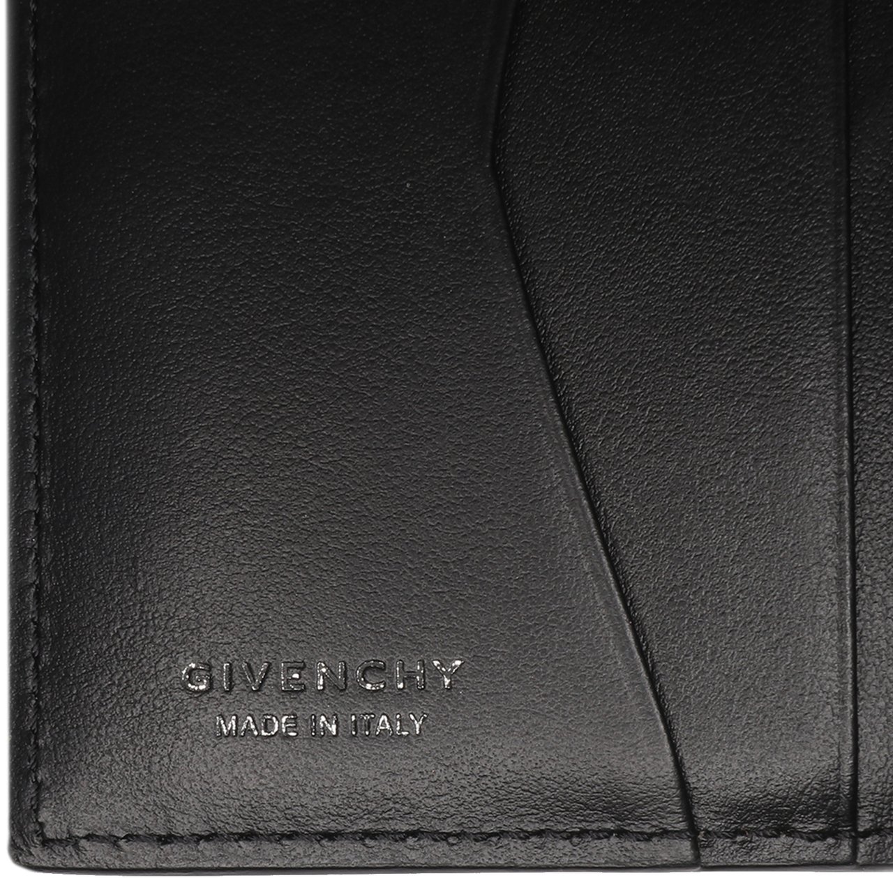 Givenchy Leather Card Holder Zwart