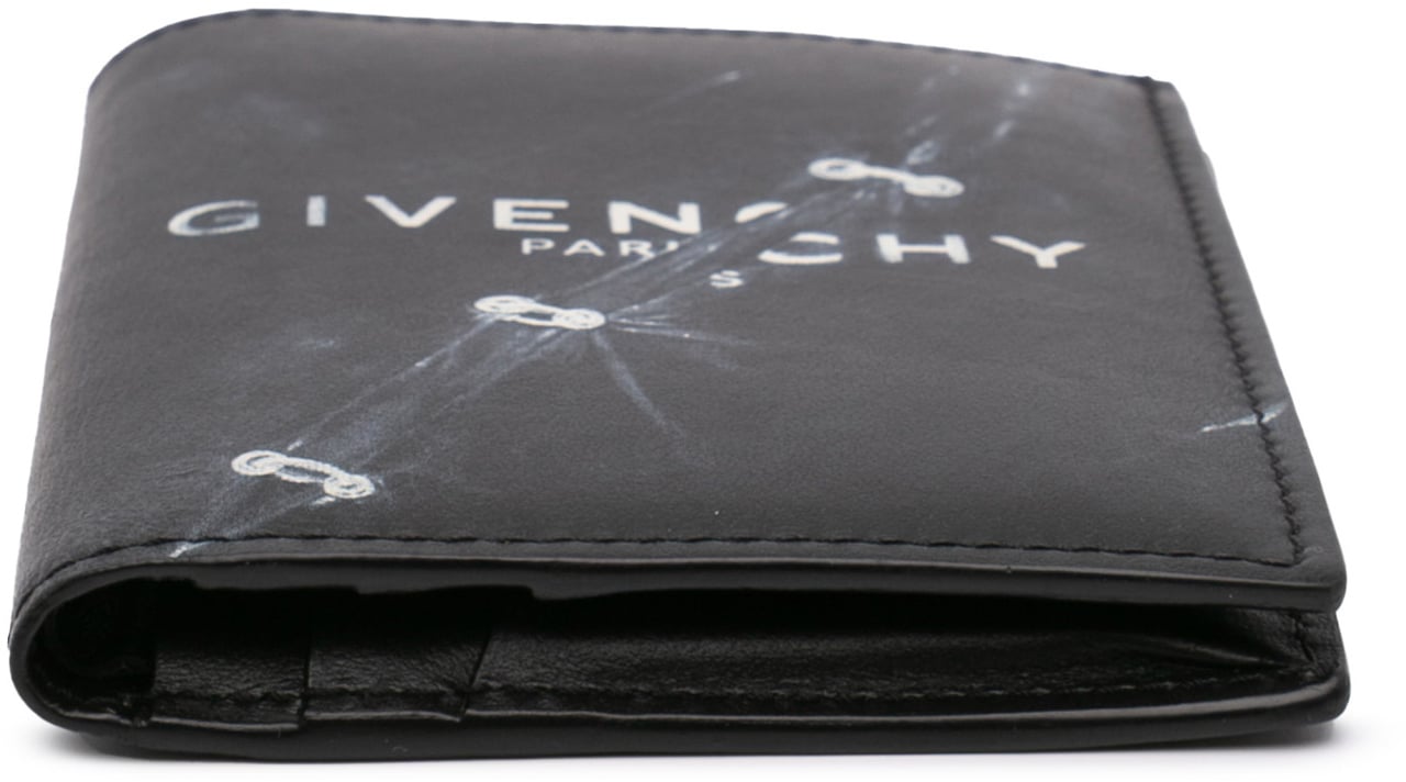 Givenchy Leather Card Holder Zwart