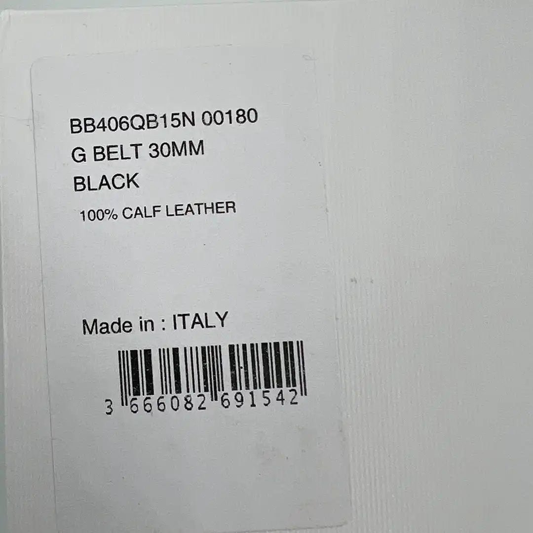 Givenchy Givenchy Reversible G Chain Belt black 80cm / very good Zwart