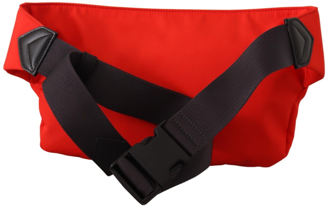 Givenchy Red Polyamide Downtown Large Bum Belt Bag Rood