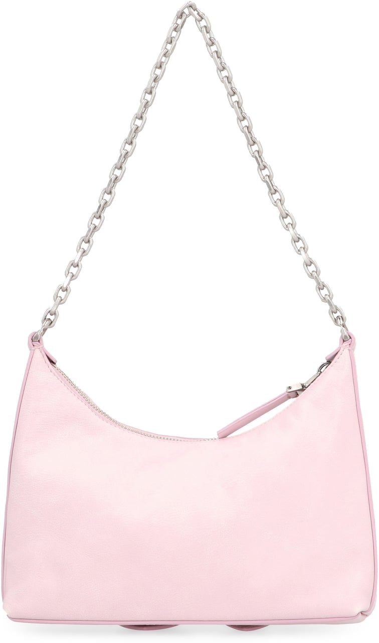 Givenchy Voyou leather shoulder bag Roze