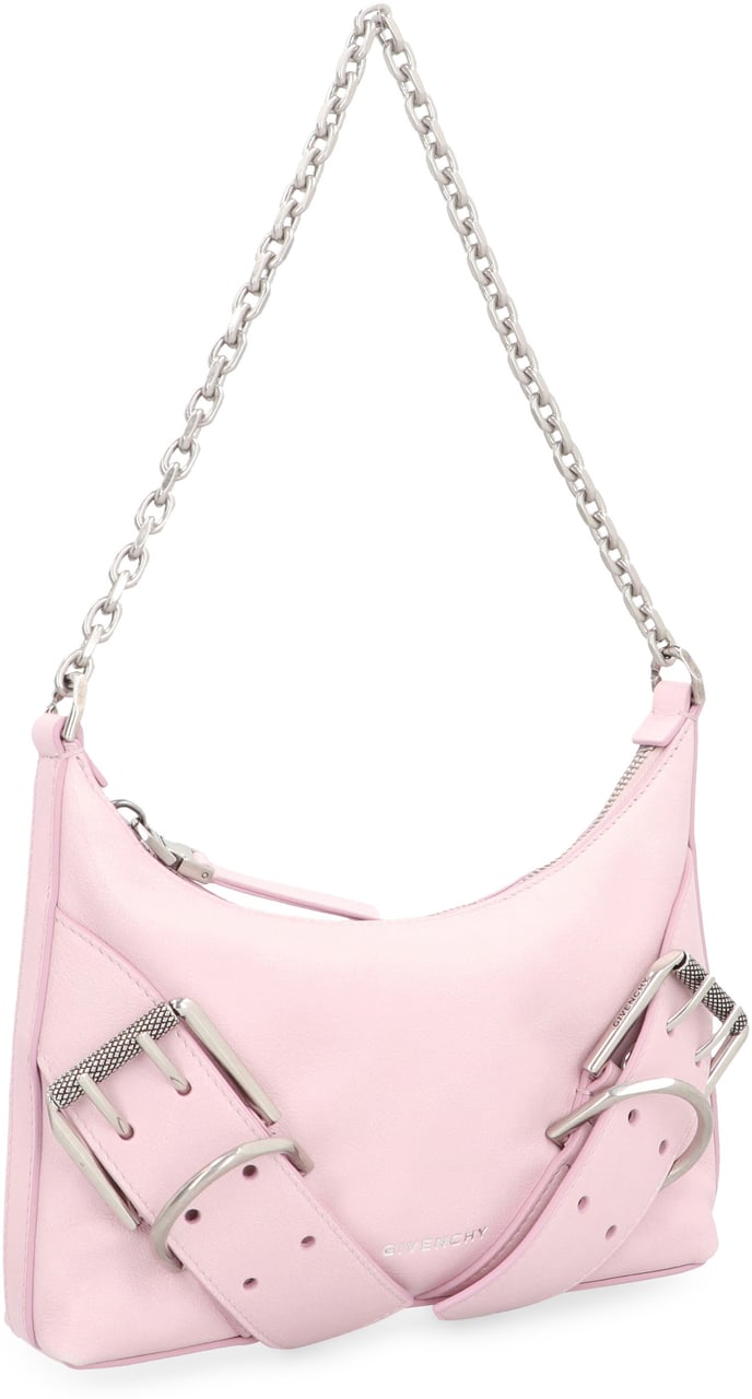 Givenchy Voyou leather shoulder bag Roze