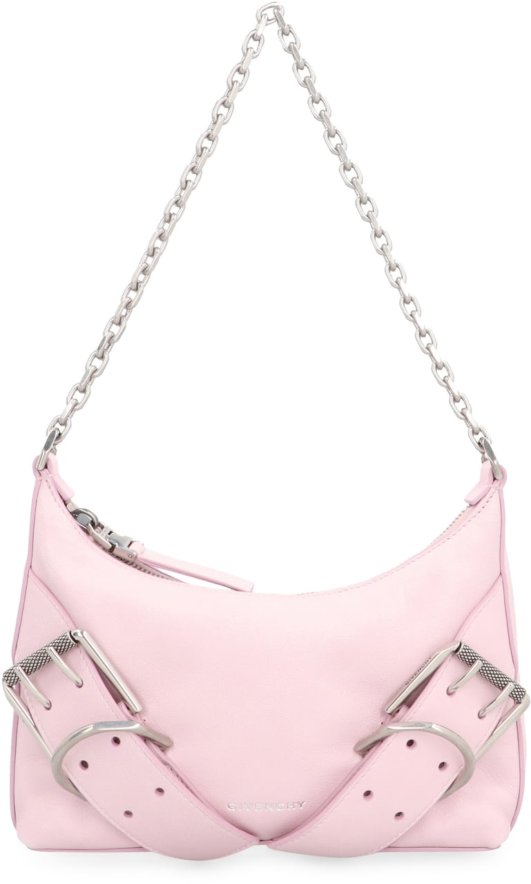 Givenchy Voyou leather shoulder bag Roze