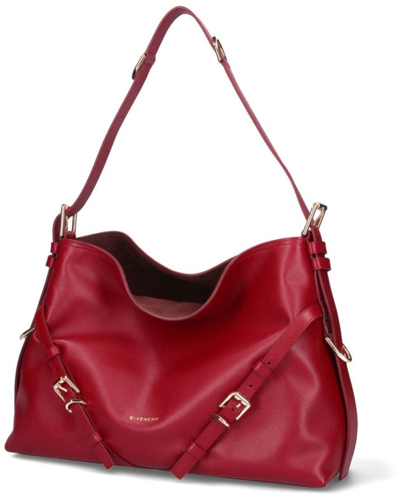 Givenchy Voyou Shoulder Bag Medium – Red Rood