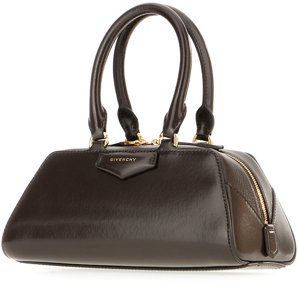 Givenchy Givenchy Dark brown leather Antigona handbag Bruin