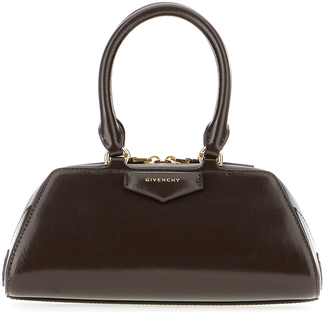 Givenchy Givenchy Dark brown leather Antigona handbag Bruin