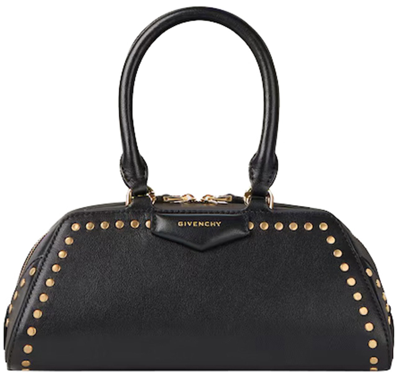 Givenchy Antigona East West Studded Calf Bag Zwart