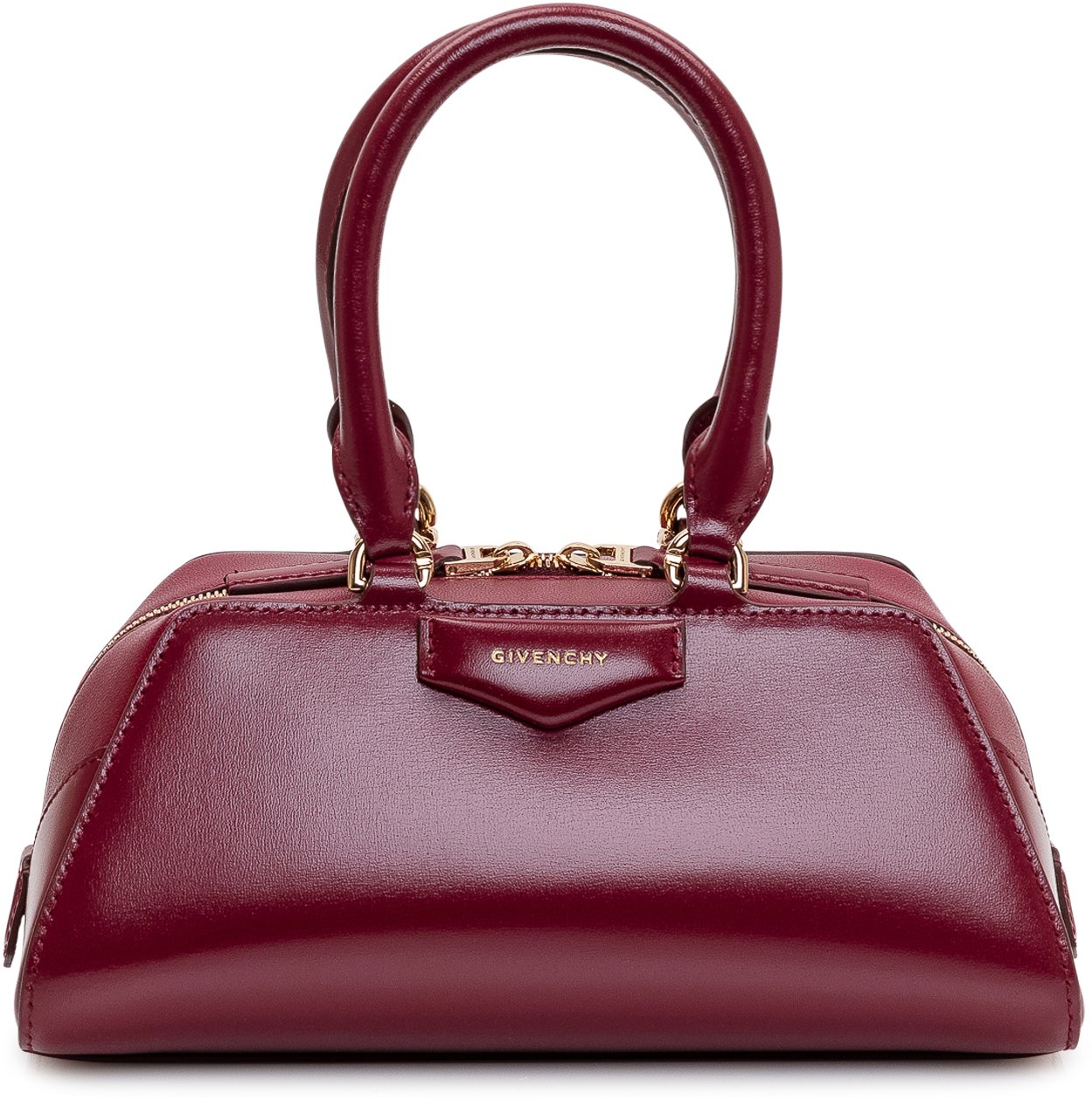 Givenchy Antigona Ew Mini Maroon