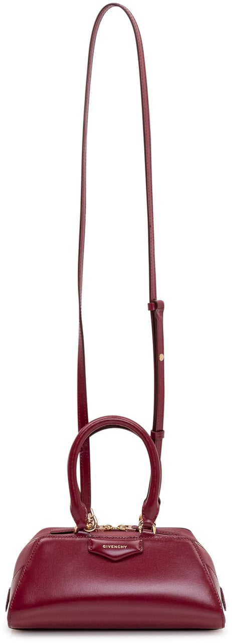 Givenchy Antigona Ew Mini Maroon