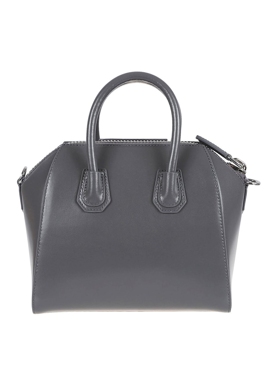 Givenchy Mini Handbag In Smooth Box Calfskin Grijs