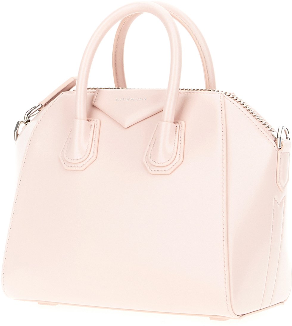 Givenchy Givenchy Pink leather mini Antigona handbag Roze