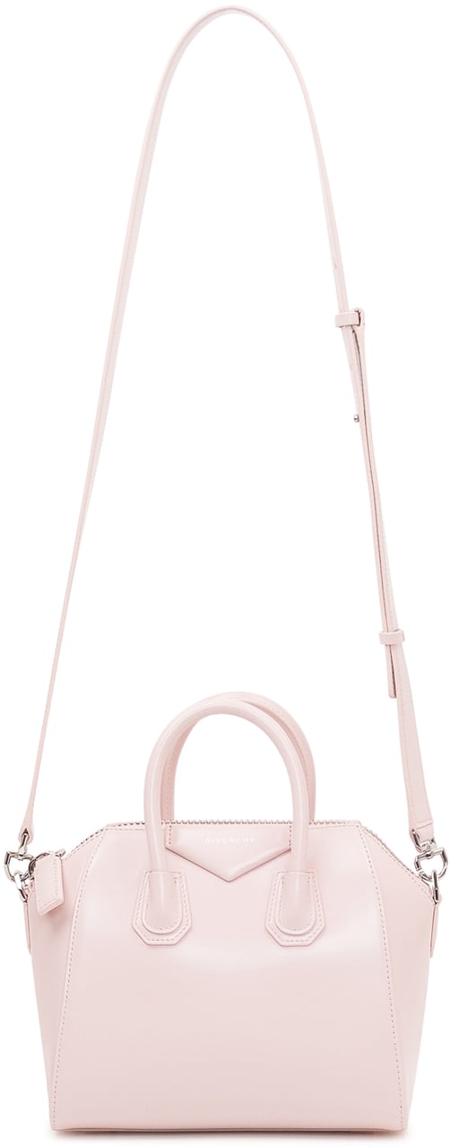 Givenchy Borsa Antigona Mini con Doppio Manico e Tracolla Roze