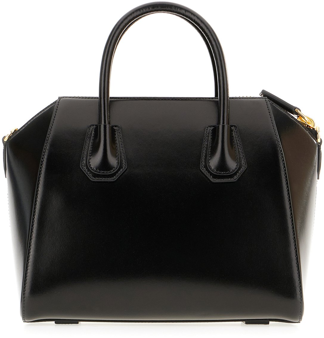 Givenchy Givenchy Black leather small Antigona handbag Zwart
