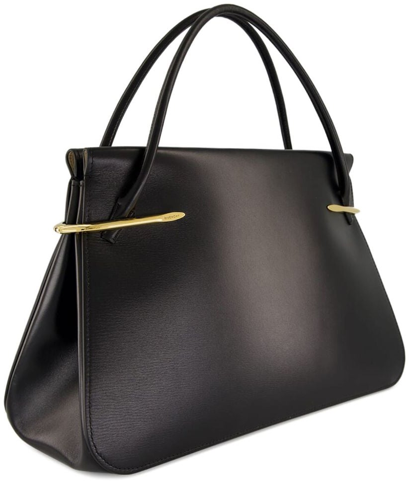 Givenchy Structured Trapezoidal Handbag Zwart