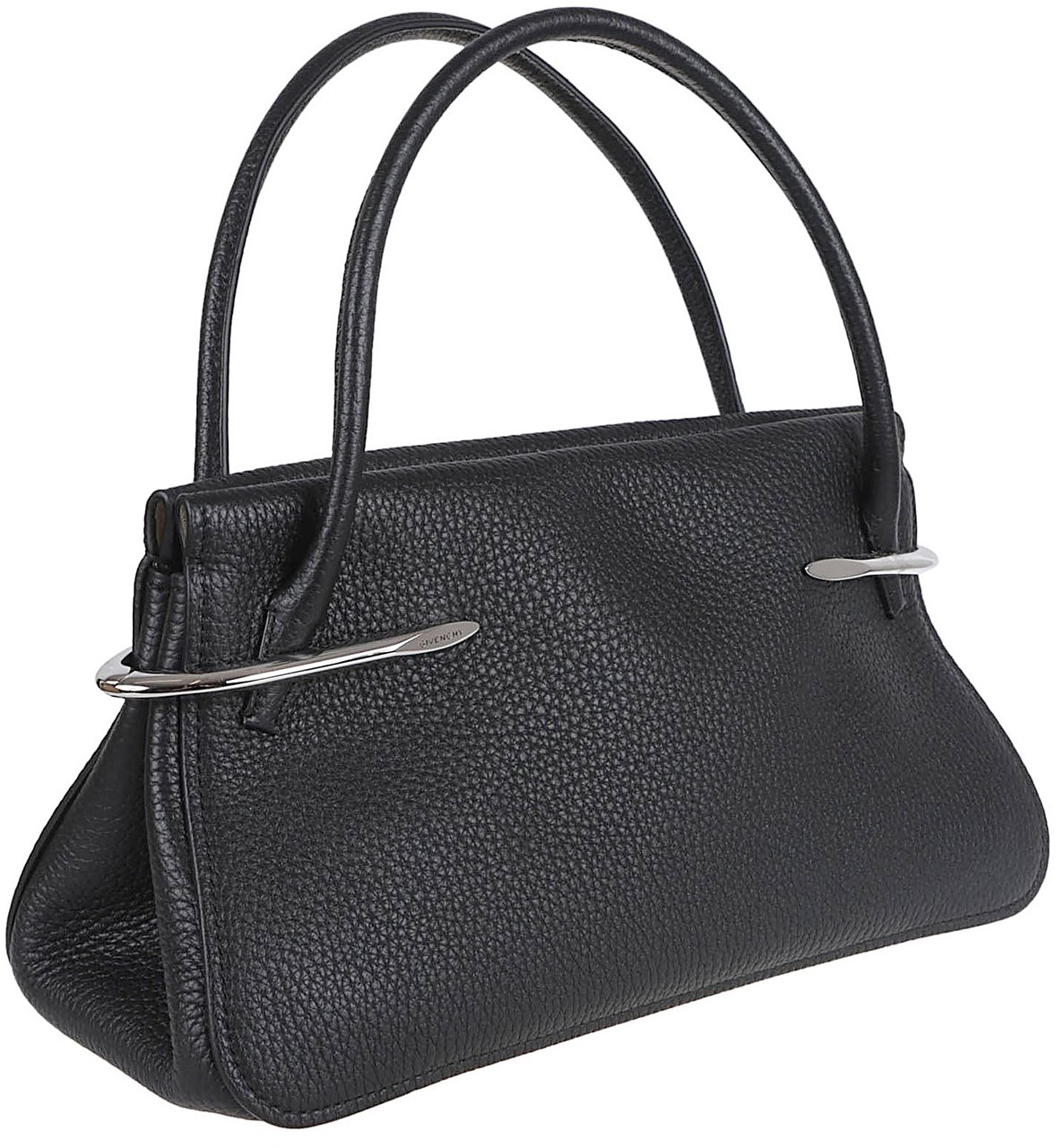 Givenchy Medium Black Handbag In Full-Grain Calfskin Zwart