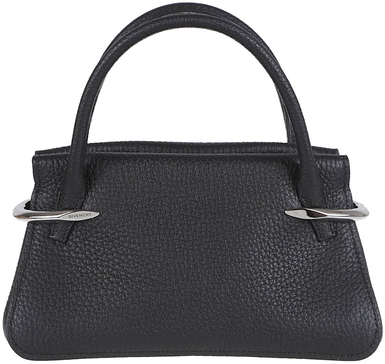 Givenchy Textured Mini Leather Bag Zwart