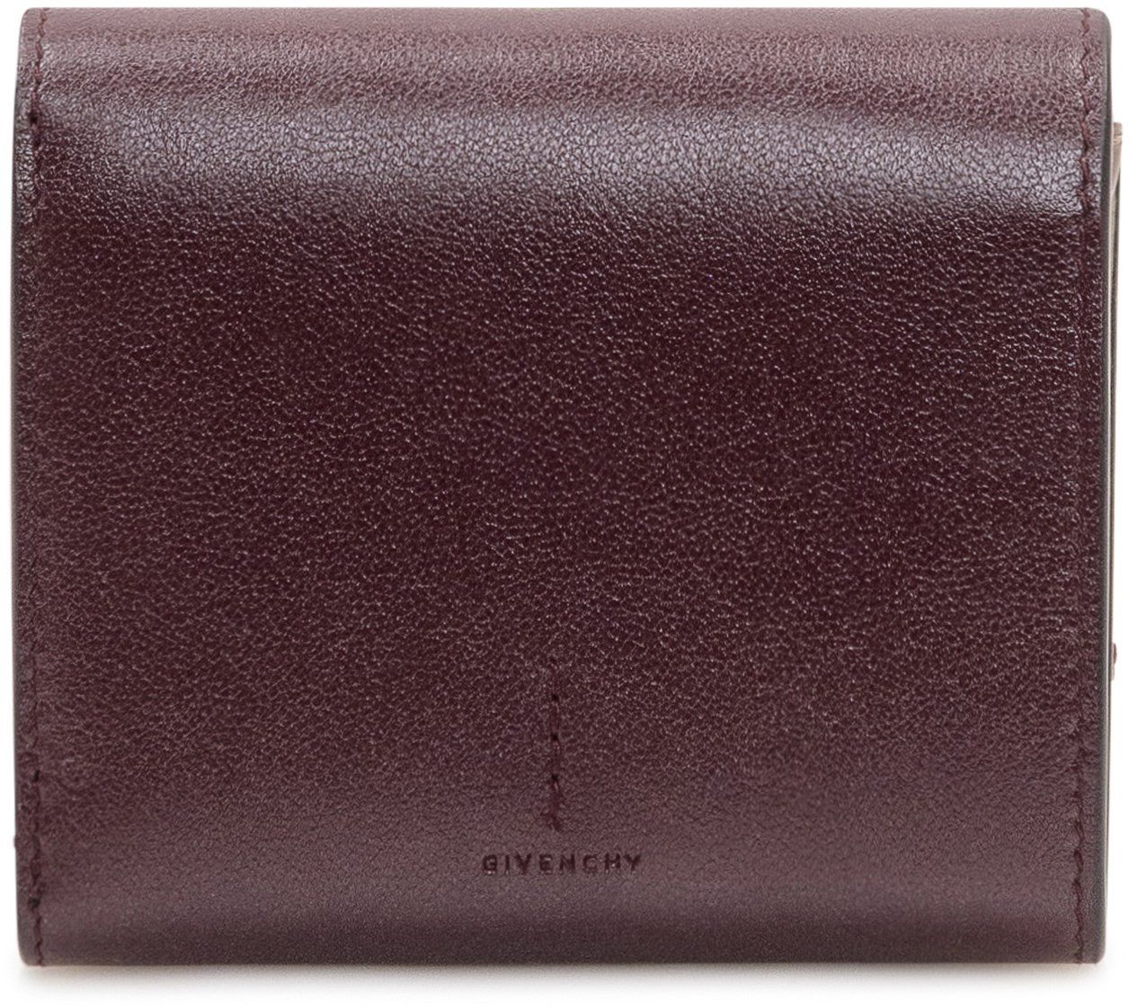 Givenchy Givenchy Portafoglio Mini Trifold in Pelle Rood