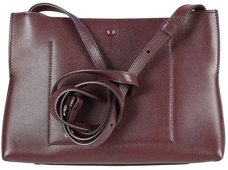 Givenchy Smooth Leather Rectangular Day Clutch Bag Grijs