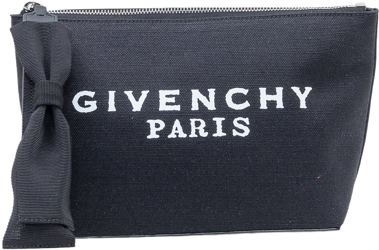 Givenchy Pochette con Fiocco sulla Zip Zwart