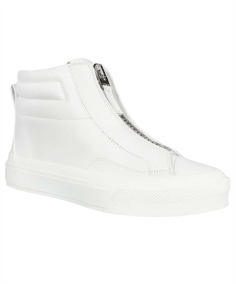 Givenchy Leather high-top sneakers Wit