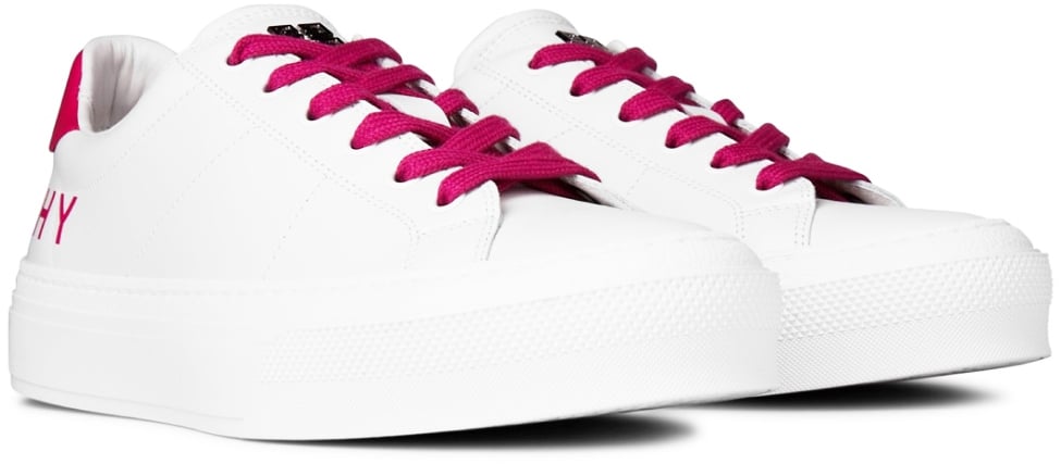 Givenchy City Sport Logo Sneakers Wit
