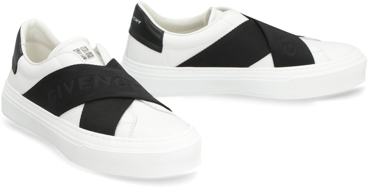 Givenchy City Sport leather sneakers Wit