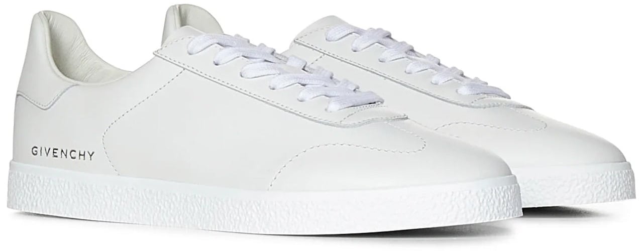 Givenchy Givenchy 'Town' Leather Low Sneakers Wit