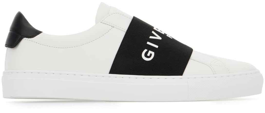 Givenchy Givenchy White leather Urban Street slip ons Wit