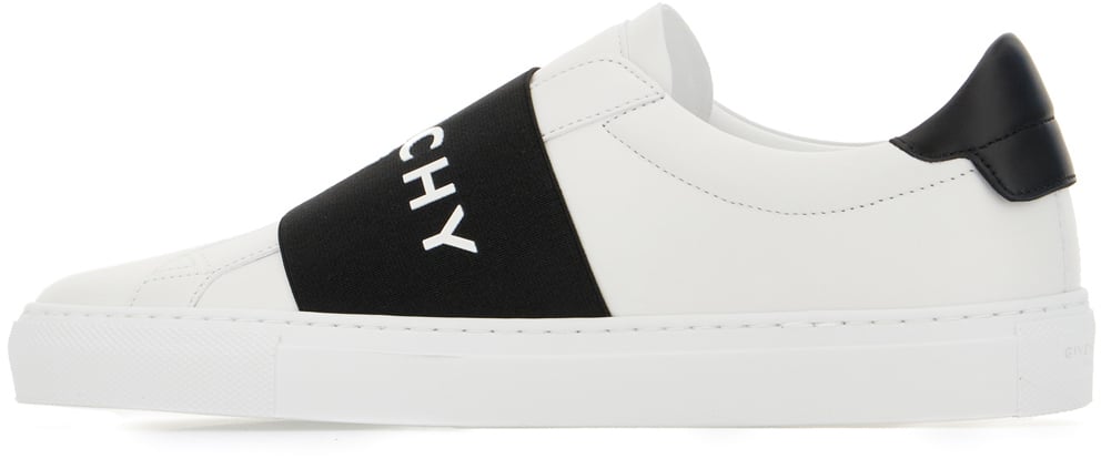 Givenchy Givenchy White leather Urban Street slip ons Wit