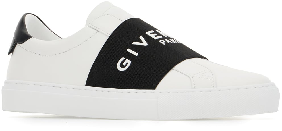 Givenchy Givenchy White leather Urban Street slip ons Wit
