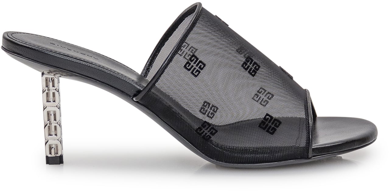 Givenchy Sandalo Mule G Cube Zwart