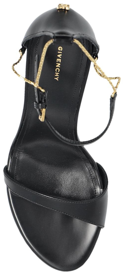 Givenchy Sandals Black/Gold Zwart