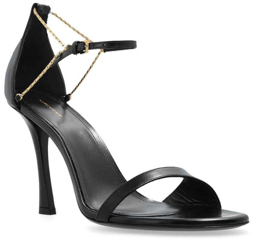 Givenchy Sandals Black/Gold Zwart