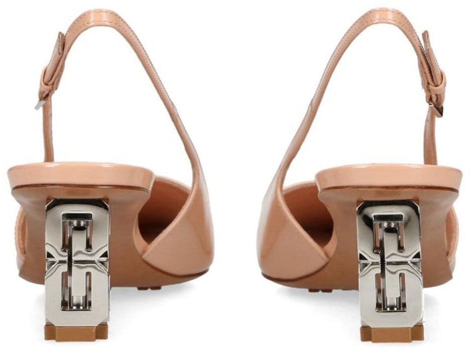 Givenchy Givenchy G Cube 50 Slingback Pumps Beige
