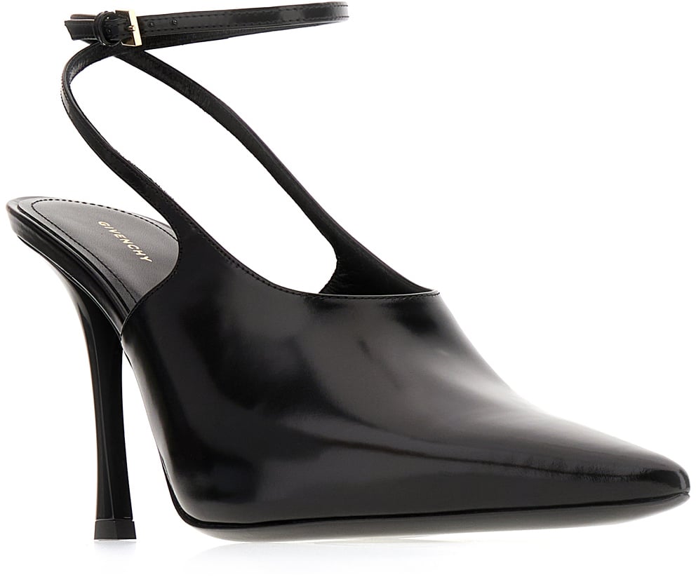 Givenchy Givenchy Black leather Show pumps Zwart