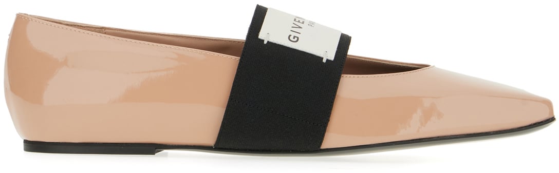 Givenchy Givenchy Skin pink leather ballerinas Roze
