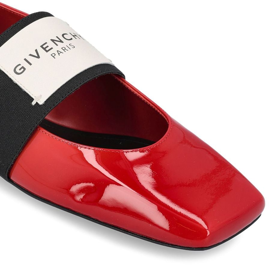 Givenchy Flat Shoes Red Rood