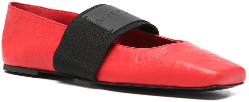 Givenchy Flat Shoes Vermillon Rood