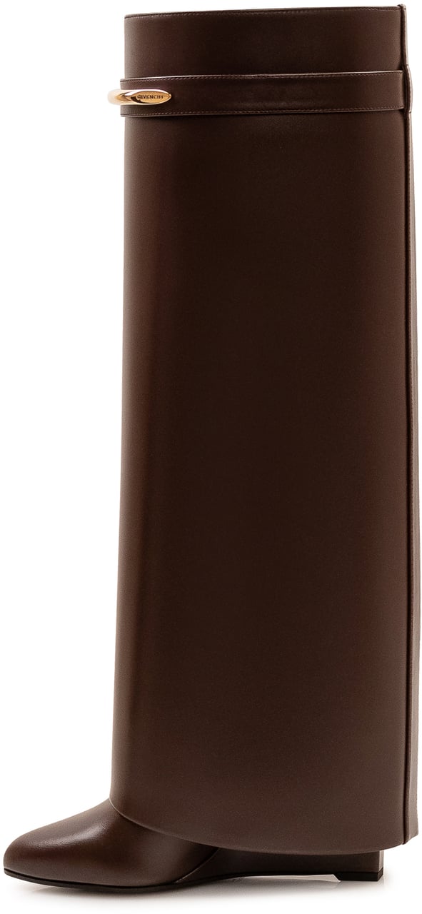 Givenchy Stivali Shark Pinch Alti con Cinturino Bruin
