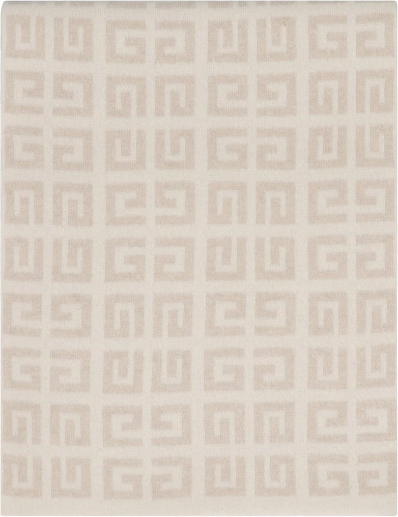 Givenchy Wool and cashmere scarf Beige