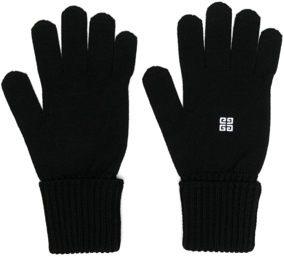Givenchy Gloves Black Zwart