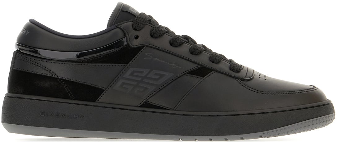 Givenchy Givenchy Black leather G Move sneakers Zwart