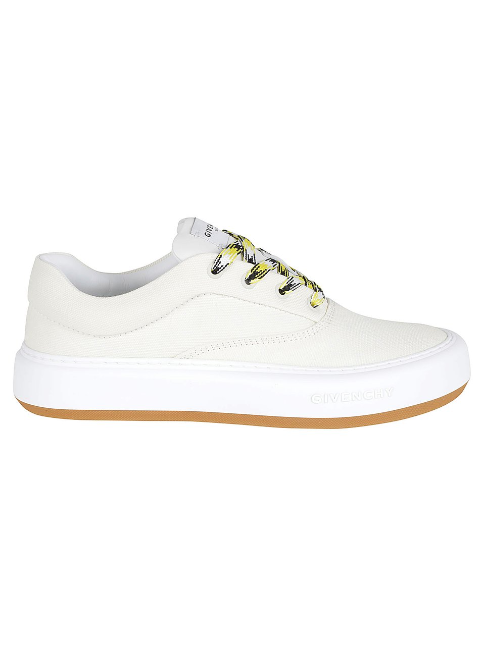Givenchy Low-Top Cotton Canvas Sneakers with Dual Lace Options Wit