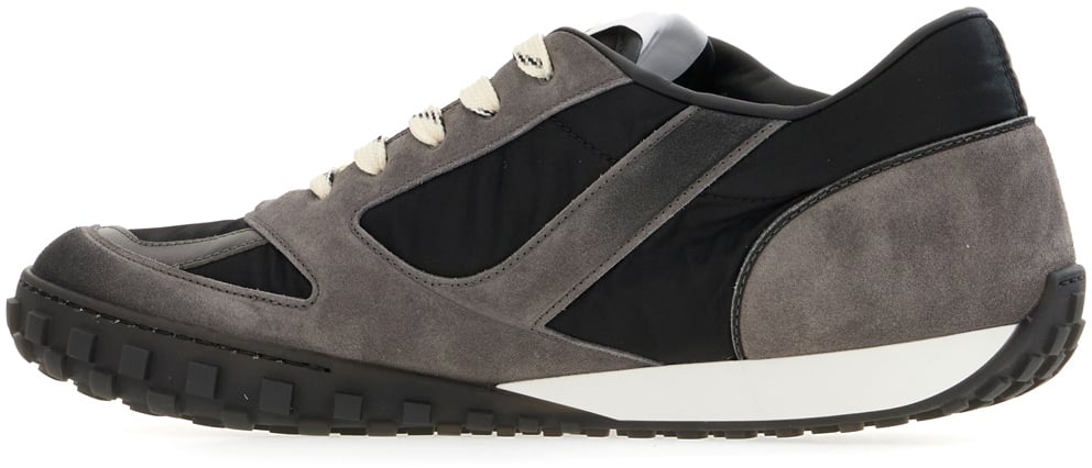 Givenchy Nylon and suede Glide sneakers Divers