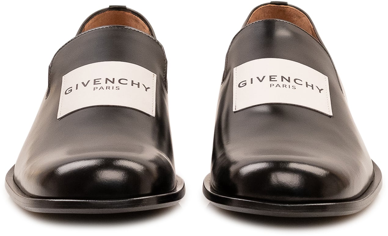 Givenchy Mocassini con Inserto Logo Zwart