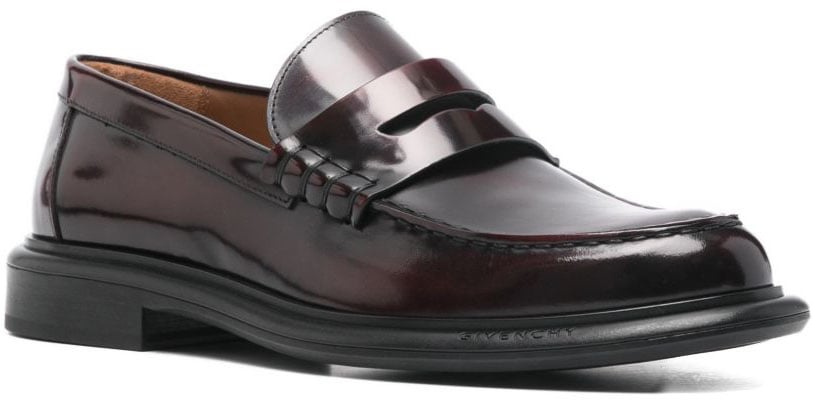 Givenchy Flat Shoes Bordeaux Bruin