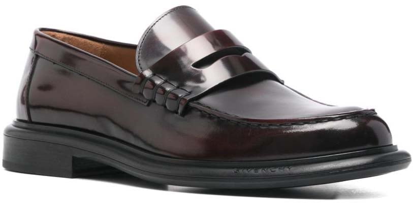 Givenchy Flat Shoes Bordeaux Rood