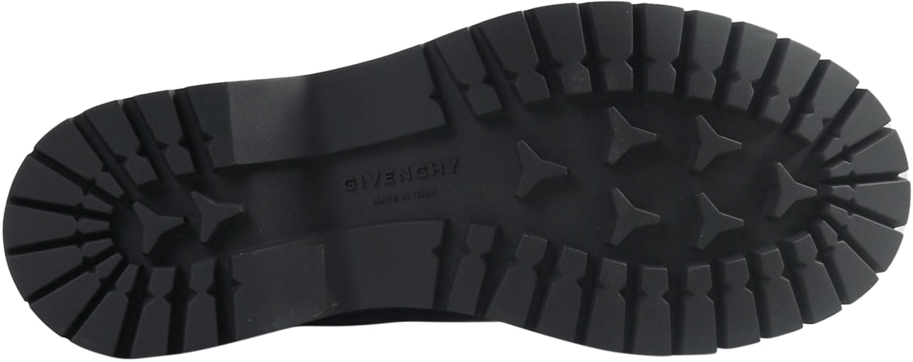 Givenchy Combat Lace Up Boots Zwart