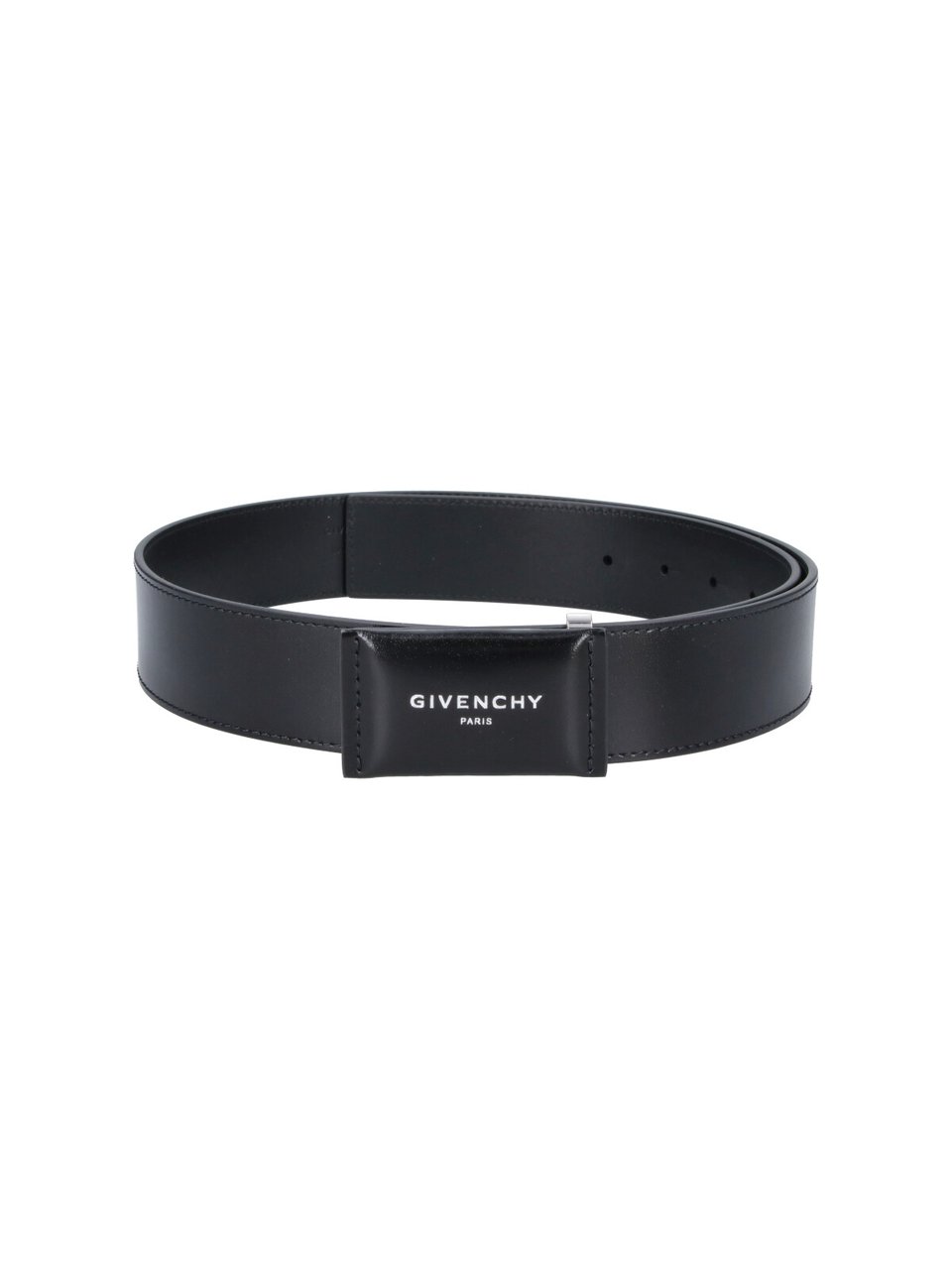 Givenchy Black Antigona Leather Belt Zwart