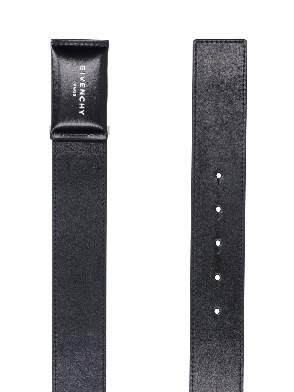 Givenchy Black Antigona Leather Belt Zwart